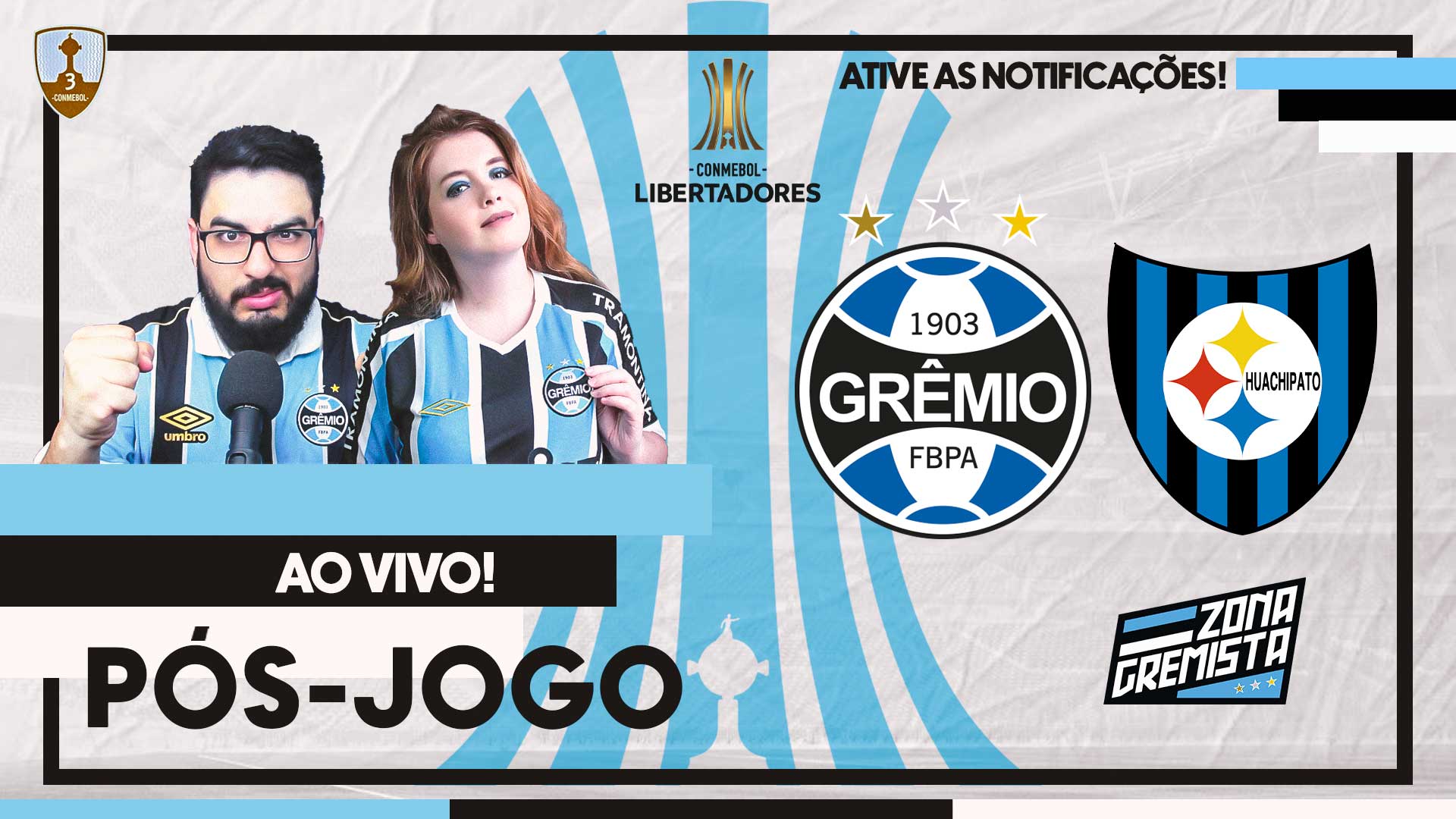 SUPER PÓS-JOGO LIBERTADORES | GRÊMIO x HUACHIPATO – FALA TRICOLOR #117