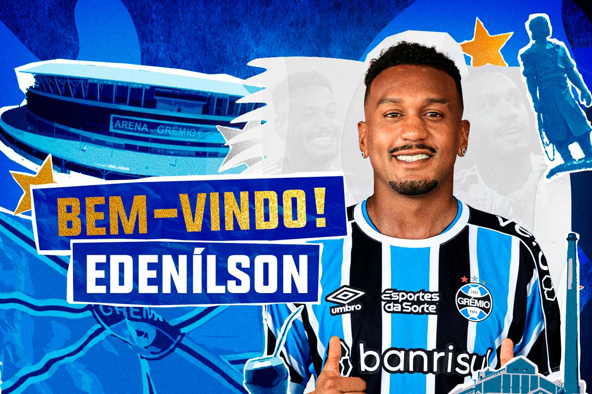 Grêmio anuncia contratação de Edenílson até 2025