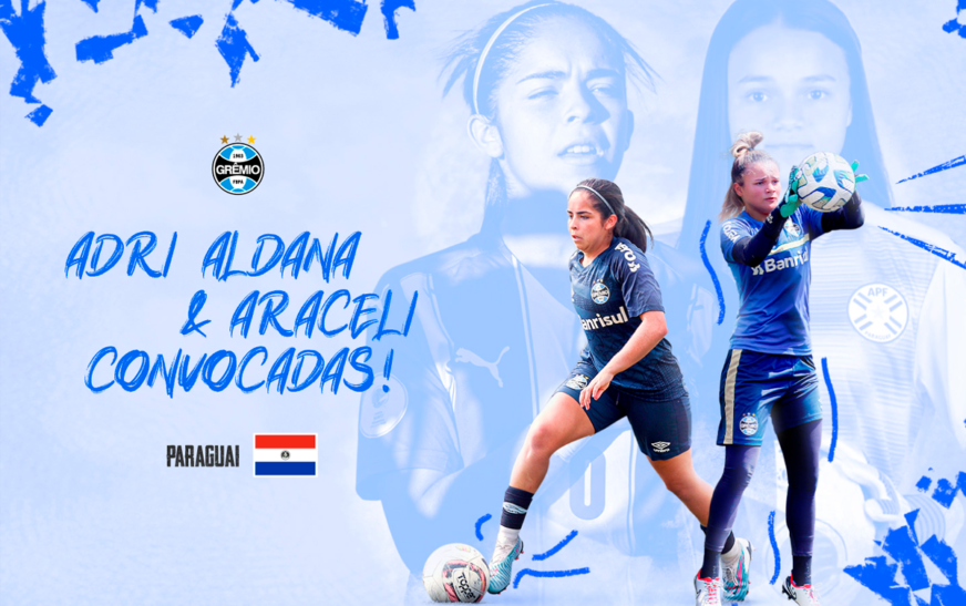 Adri Aldana e Araceli são novamente convocadas pela Seleção Paraguaia Sub-20
