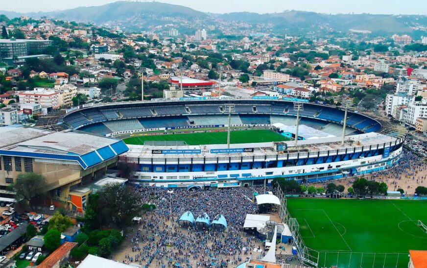 Grêmio surpreende com evento no Olímpico Monumental